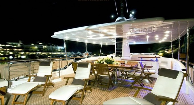 LADY VICTORIA - Sundeck at Night